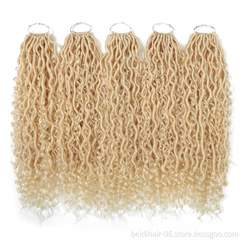 River Goddess Locs Crochet Hair River Locs Ombre 613 Synthetic Dreadlocs
